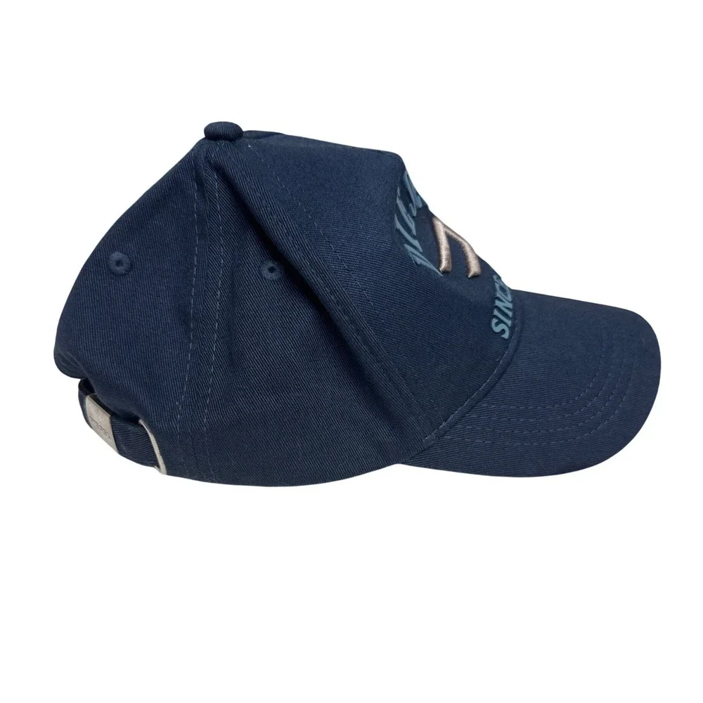Diesel Baseball Cap Kids 01 Navy Blue Embroidered Logo Since 1978 Strapback Hat